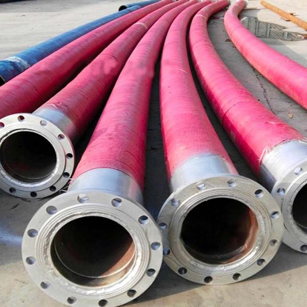 8'' Ore Transfer Mining Hose Multi Layer Rubber Structure Enhanced Impact Vibration Absorption