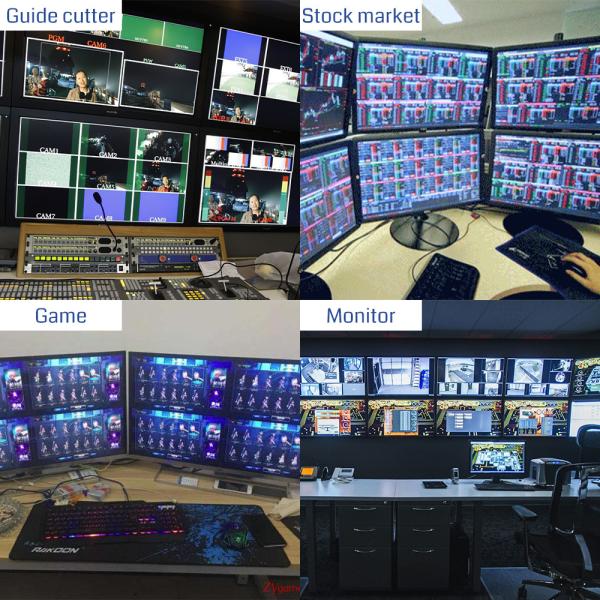 RS232 Control Options 8 HDMI Input Multi-Screen Display Controller for