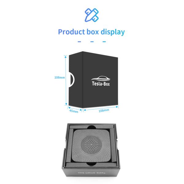 5V Portable Car GPS Navigation TESLA Smart Interconnect Box Non Destructive Installation
