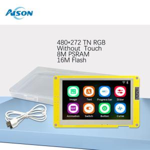 Wholesale 4.3 Inch ESP32 Display Module 480x270 HMI Touch Screen 4.75V - 5.25V from china suppliers