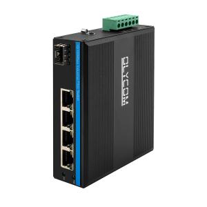 Wholesale 5 Port Unmanaged Industrial Ethernet Switch , 40Gbps Rugged Network Switch from china suppliers