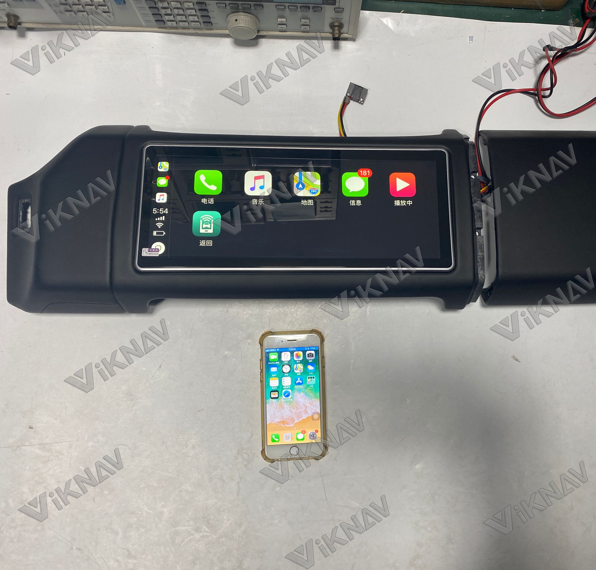 Viknav Car Radio For Range Rover Vogue L405 (2013-2020) 12.3 inch With AC Touching Screen Multimedia Player Navigation