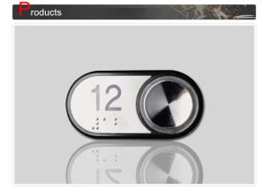 Wholesale 12 - 24 V Elevator Push Button 50mA Current for Elevator Floor Buttons from china suppliers