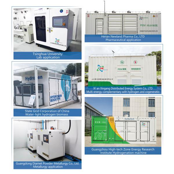 QLS-H20 Hydrogen Generator Plant Power With 20Nm3/H Production Rate And 1800 KG Capacity