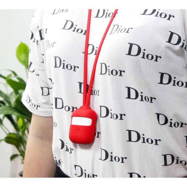 Protective Cover Soft Silicone Chargeable Headphone Case with for Apple Airpods 1&2 Charging Case