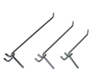 Customized Wall Display Hooks D5.5mm Merchandising Display Hooks