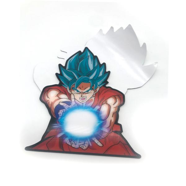 Cartoon Lenticular Waterproof Decals Flip Changing Stickers Anime 3D Motion Sticker for car