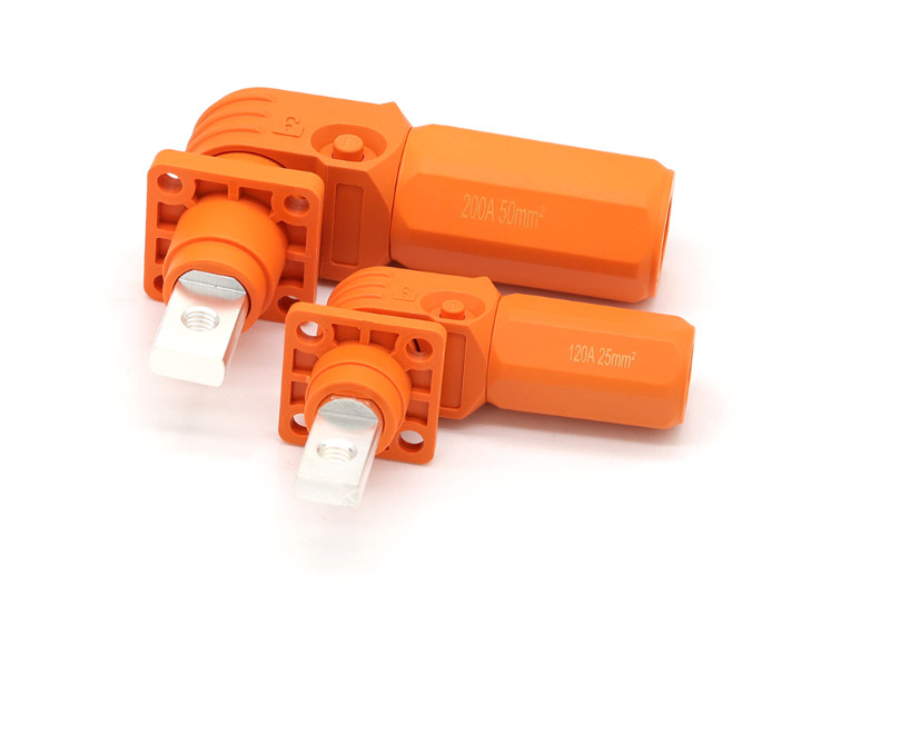 Nylon Shell Single Core Energy Storage Plug Connector 65A 80A 125A
