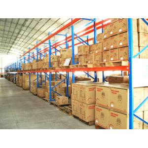 Wholesale Cold Rolled Adjustable Heavy Duty Pallet Racking , Industrial Shelving Systems from china suppliers