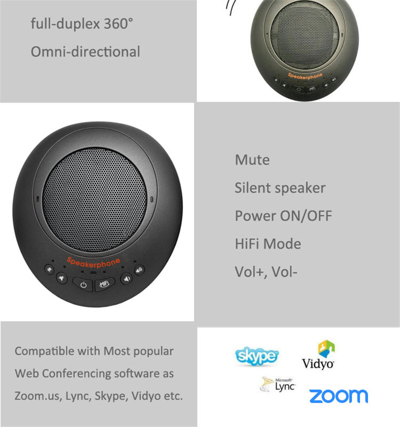 daisy chain 2x microphone Wireless microphone USB desktop computer microphone conference speaker