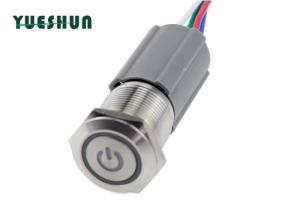 Wholesale Pigtail Connetor Led 19MM IP65 SS Push Button Switch from china suppliers