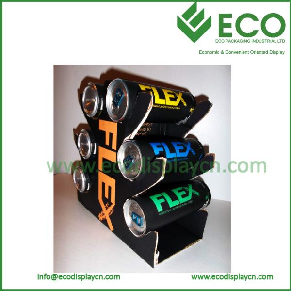 Energy Drinks New Design Corrugated Cardboard POP Counter Top Display For Retail