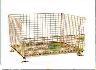 Quality folding wire mesh used container for sale for sale