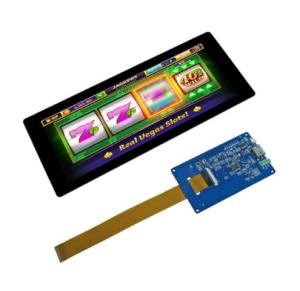 6.86 Inch Raspberry Pi TFT LCD Display Bar Type RGB 480×1280 Resolution For Slot Machine