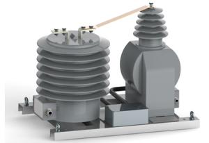 China MV Single Phase Voltage Transformer Epoxy Resin Type IEC 60044-1/2 on sale