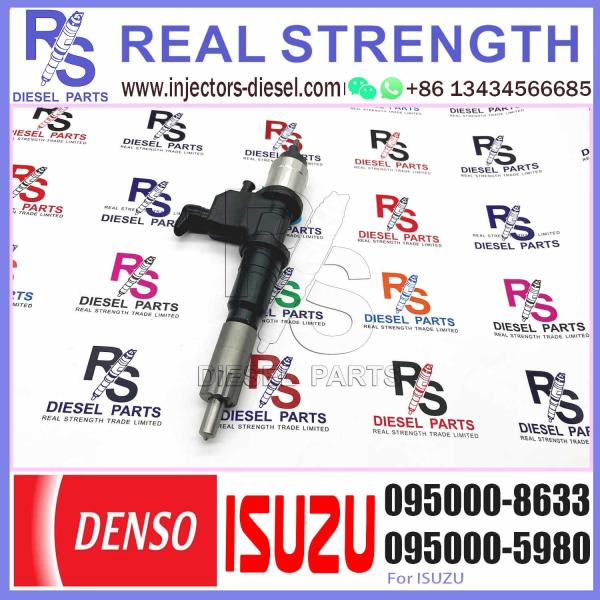 Diesel Injector Diesel Common Rail Injector 095000-8633 8-98139816-3 8981398163 Diesel Engine Parts 095000-8633