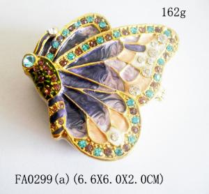 China butterfly shape jewelry boxe wholesale jewelry boxes on sale