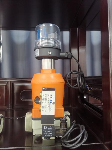 Quality EN12266 PVDF Pneumatic Flow Control Valve MV309 Multi Function for sale