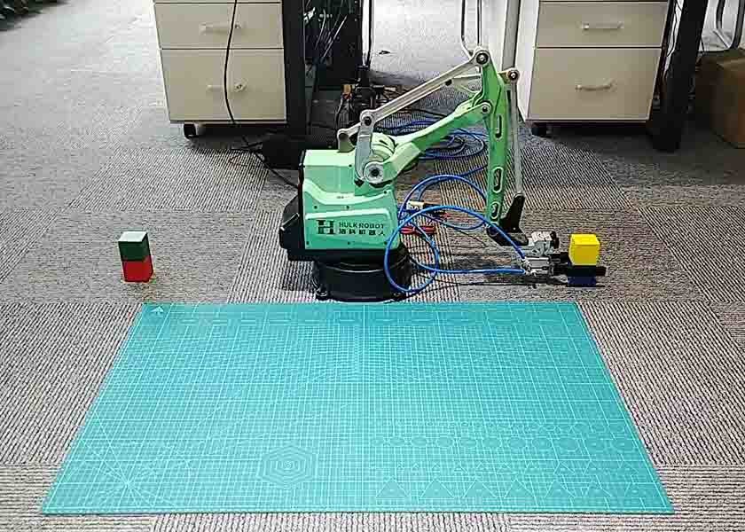 Iso9001 5 Dof 1 Kg Payload Small Programmable Robot Arm
