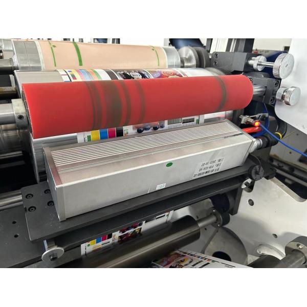 350mm Max Width Inline Flexo Printing Machine 1.7mm Printing Plate Thickness