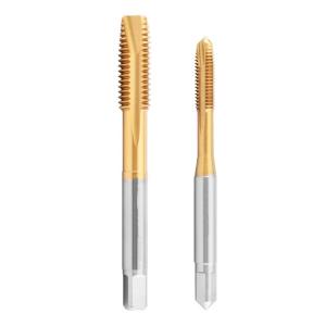 China Tin Coating Spiral Pointed Tap Metric Machine Screw Thread Tap Machine Tap on sale