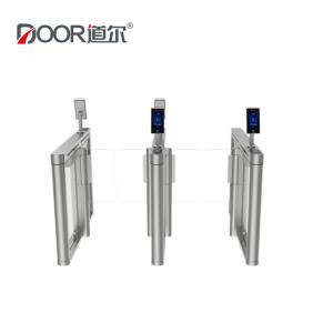 China 900mm Swing Gate Turnstile Facial Recognition Access Control System on sale