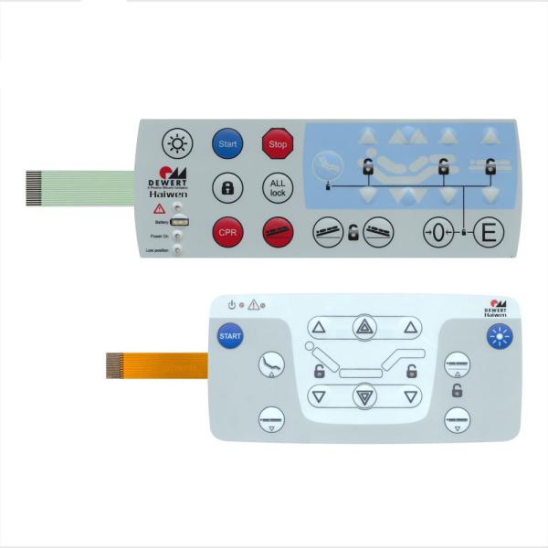Quality Embedded LED PET Circuit Membrane Switch Dust Proof Flexible FPC for sale