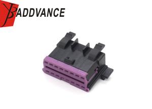 China 3A0972695A 16 Pin Female OBD Diagnostic Socket Electrical Auto Connector on sale