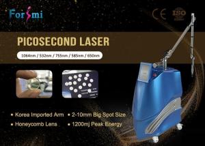 Wholesale nd:yag laser pico 1064nm/532nm ; 585nm/650nm/755nm Optional pico second q switched nd yag laser from china suppliers