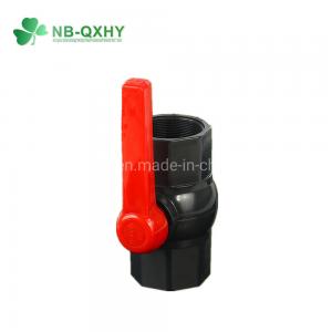 Wholesale PVC Octagonal Ball Valve made of Black Plastic with JIS Standard Female Thread from china suppliers