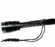 GL-X8 Q5 10W, 1200lumen, 25000lux strong brightness rechargeable led torch