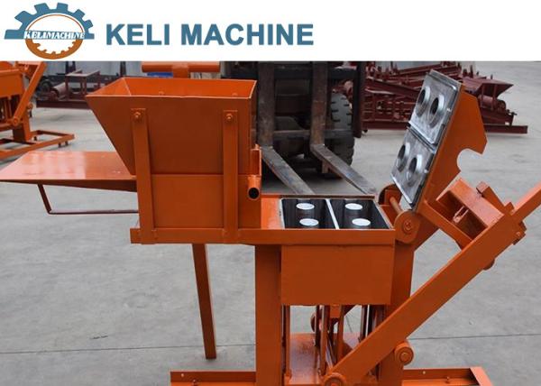Quality Small Manual Cement Interlocking Block Making Machine 1280pcs/8hours for sale