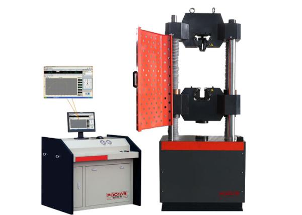 Quality Reinforcement Bars Universal Material Tester , Metal Plates Concrete Cylinder Tensile Compress Testing Equipment for sale