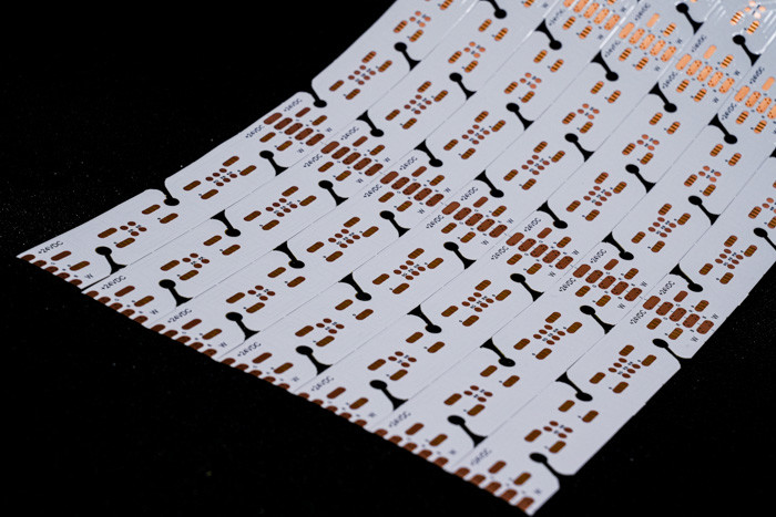 Electronic 24V COB Chip on FPC flexible Printed Circuit Board Assembly With Double Sided FPC