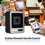 Omnidirectional High Speed Barcode Reader 2D Handsfree Qr Code Desktop Scanner