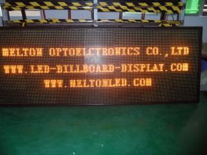 Waterproof Single Color Large Modular Scrolling LED Outdoor Signs P12 / 16