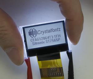 Wholesale 1.4'' 128*64 Graphic LCD Module CFAG12864T3-TFH ST7565P Wide Temperature Display Customizable from china suppliers