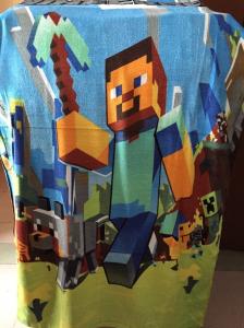 Wholesale Minecraft Kids Bath Towel Minecraft Beach Towel Minecraft Creeper swim towel Christmas from china suppliers