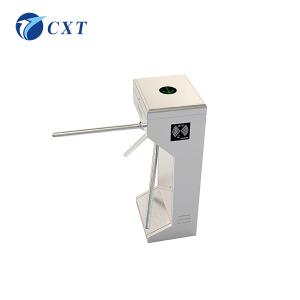 China Vertical Tripod Turnstile Gate Stainless Steel With TCP/IP Communication Interface on sale