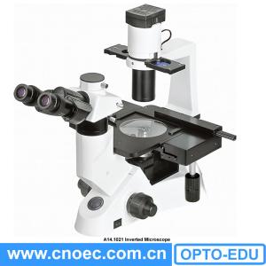 China A14.1021 400x Trinocular Inverted Biological Microscope Infinity Optical System on sale