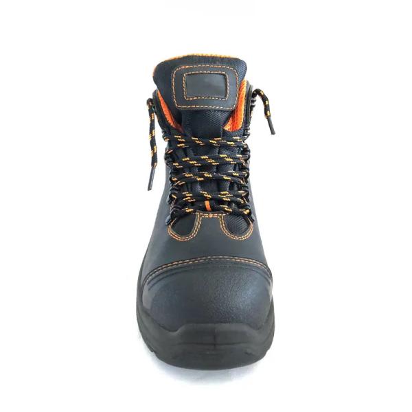 Nubuck Leather S3 Safety Footwear For Men Waterproof Ankle Boots