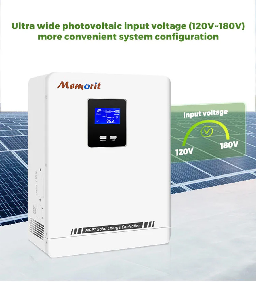 10A 48V MPPT Charge Controller Solar Panel Battery Regulator With LCD Display