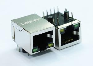 China 1x1 Port 10/100Base-T Rj45 Power Over Ethernet Connector Green / Yellow LED on sale