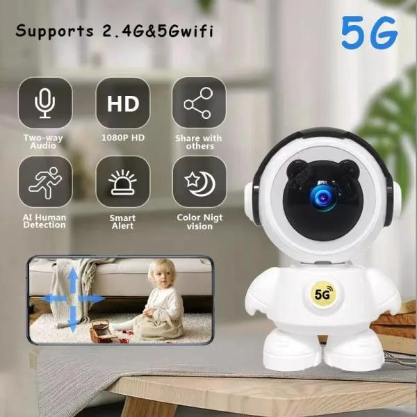 HD Camera Wireless WiFi Mobile Phone Remote Monitoring Home Robot Camera Monitoring