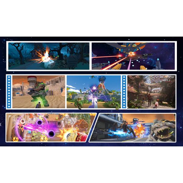 Self Service Entertainment VR Warrior Machine Dual Player VR Arcade Game Machine