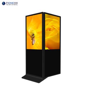 China 43inch Free Standing Digital Display Digital Totem Display 350nits on sale