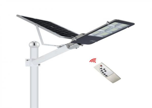200W Led Solar Powered Street Light SMD with Remote Control Polysilicon Solar Panel