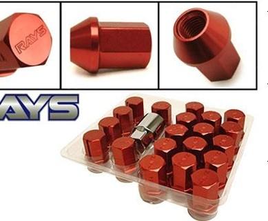 Quality High Performance Forged Wheel Parts / 35mm Rays Formula Lug Nuts for sale