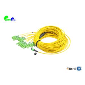 Wholesale 20 Fibers Pre - teminated MPO Trunk Cable SM MPO Female to E2000 APC 0.35dB Max Connector IL With Yellow Color from china suppliers