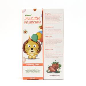Wholesale Strawberry Flavor Mousse Liquid Foaming Toothpaste 60ml OEM from china suppliers